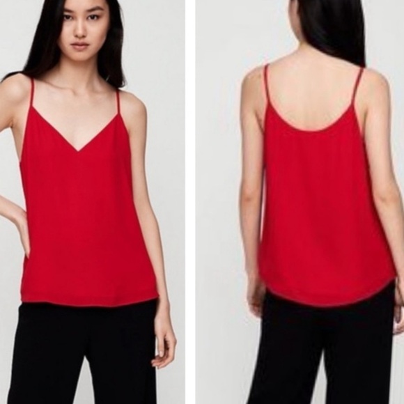 Babaton Everly Cami Tank Top Camisole Adjustable Lined Size Small - set of 2 - Picture 1 of 12